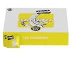 144pk Four Seasons Naked Regular Banana Flavoured Condoms