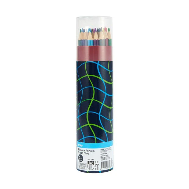 24 Pack Pencils, Space Dino - Anko