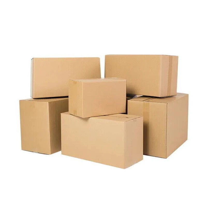 Mailing Box 10PCS Brown Corrugated Cardboard