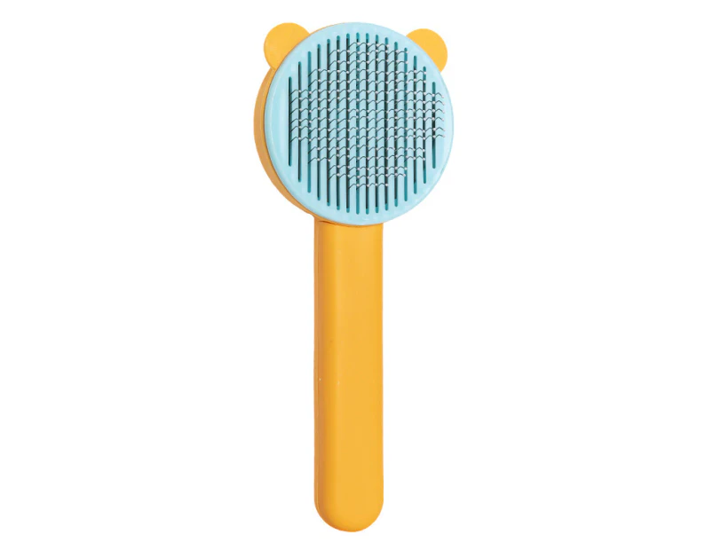 XXN Professional Pet Hair Cleaner Brush Needle Comb Pet Grooming Comb Cat Dog orange