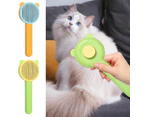 XXN Professional Pet Hair Cleaner Brush Needle Comb Pet Grooming Comb Cat Dog orange