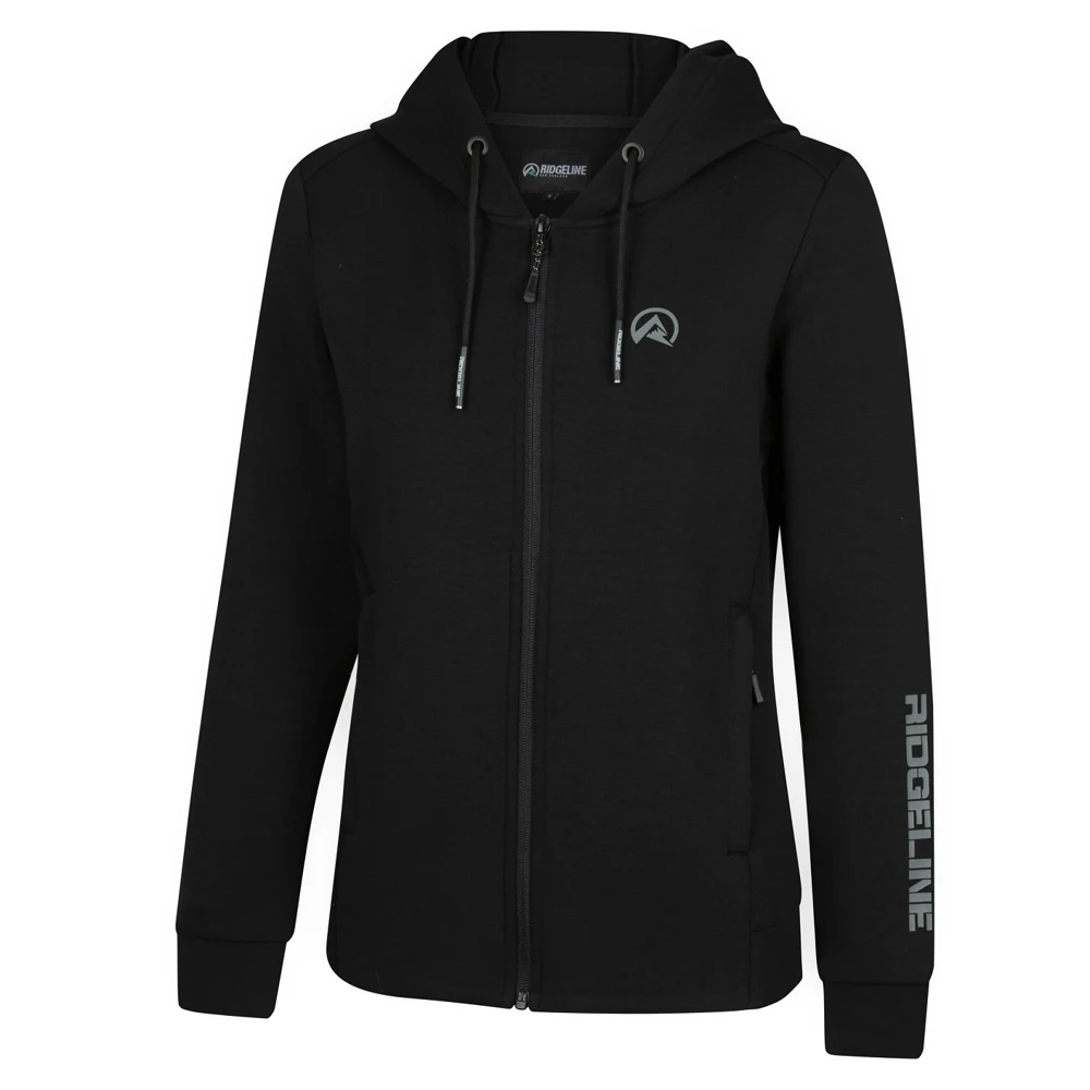 Ridgeline Bonded Womens Hoodie Black S