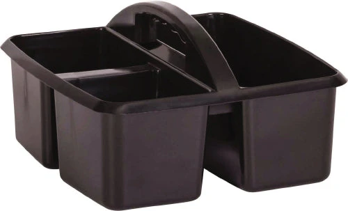 Plastic Storage Caddy Or Red