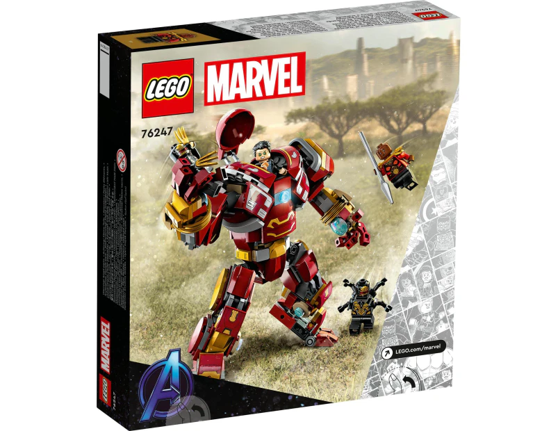 Lego® Super Heroes Marvel: The Hulkbuster: The Battle Of Wakanda (76247, Ages 8+) - Battle For Wakanda With Bruce Banner, Okoye And Outriders!