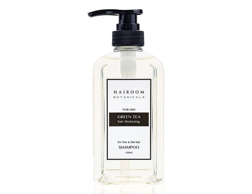 HAIROOM Hair Thickening Shampoo (For Men)  # Green Tea 450ml