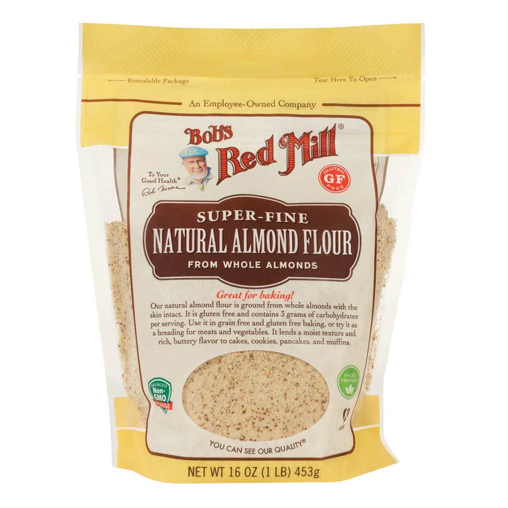 Bob's Red Mill Super Fine Almond Flour Natural (from Whole Almonds) (gluten Free) 453g