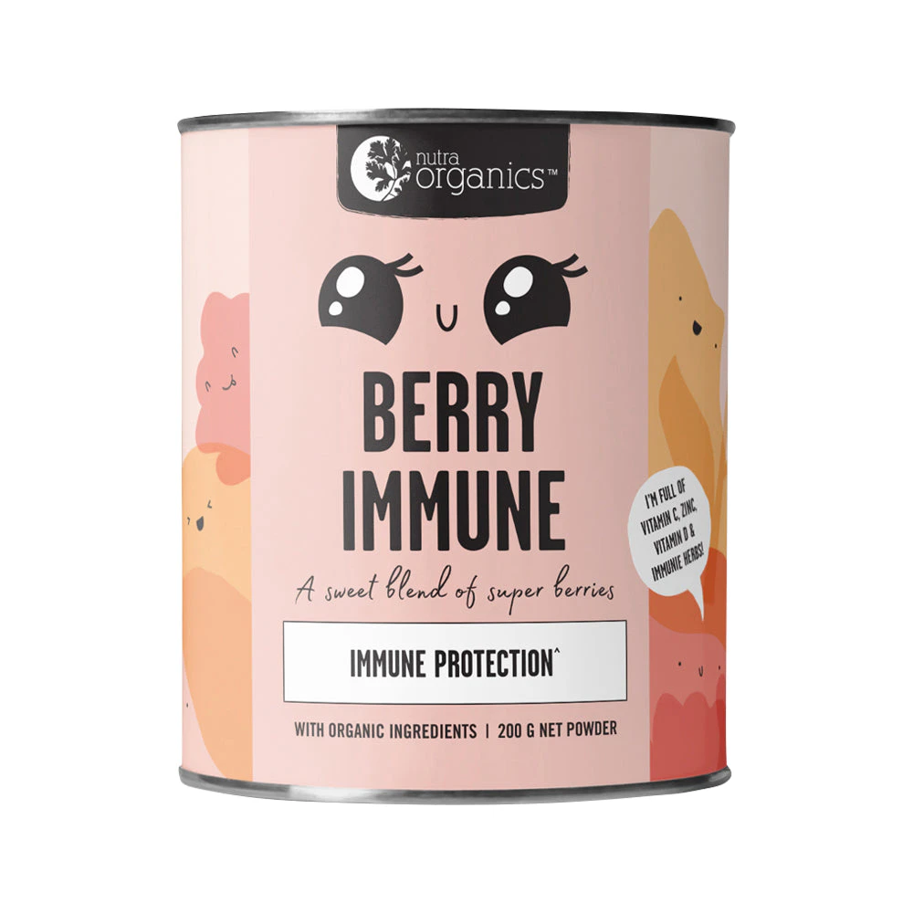 Nutra Organics Organic Berry Immune (immune Protection) 200g