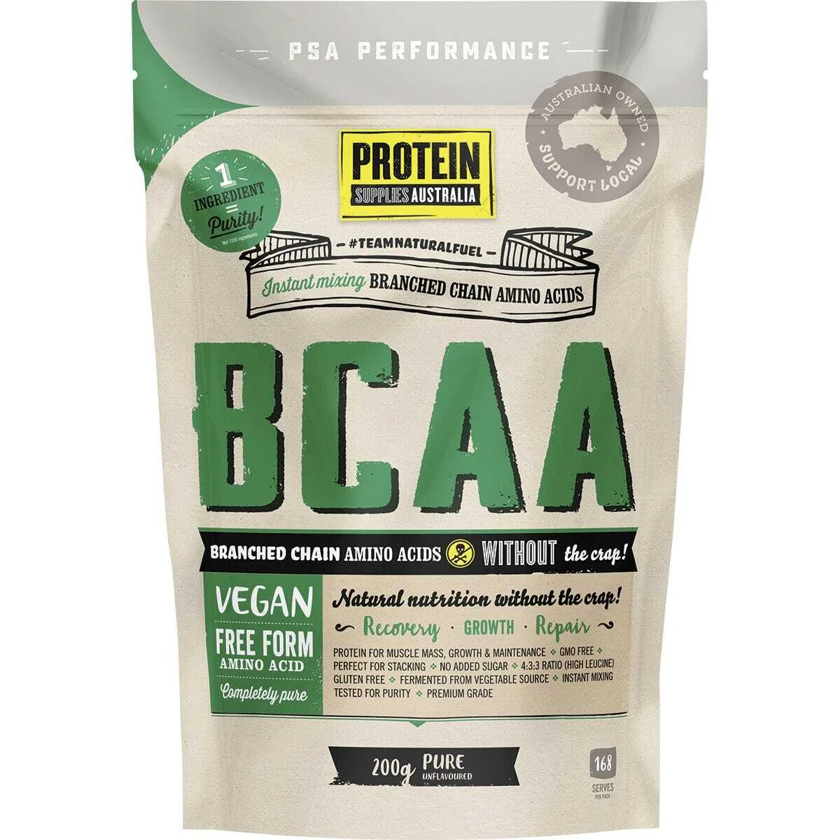 Premium Grade BCAA - Pure 200g