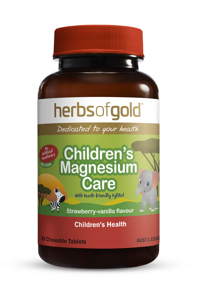 Herbs of Gold Children's Magnesium Care 60 tabs