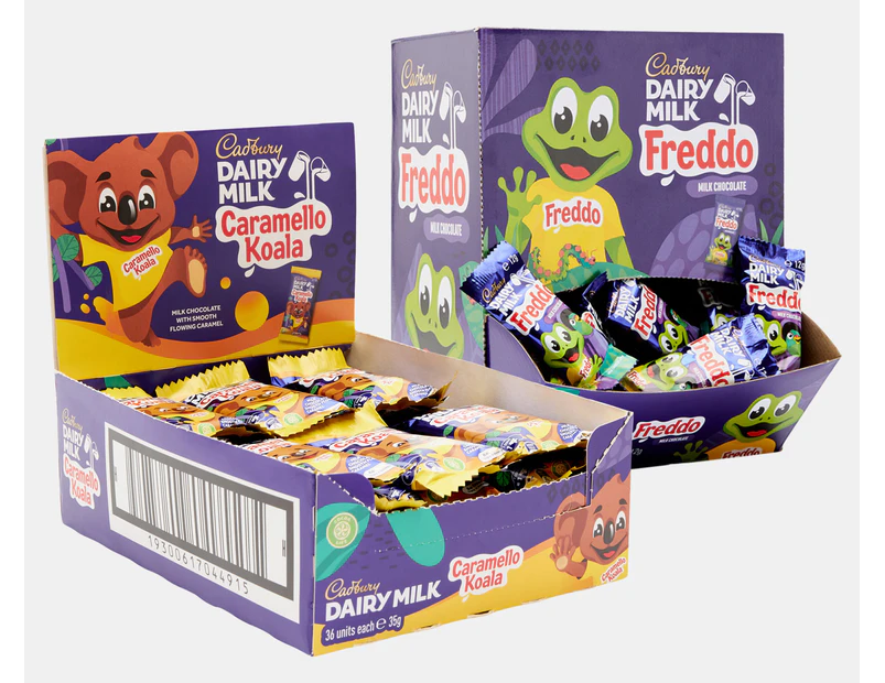 Cadbury Favourites Caramello Koala & Freddo Pack