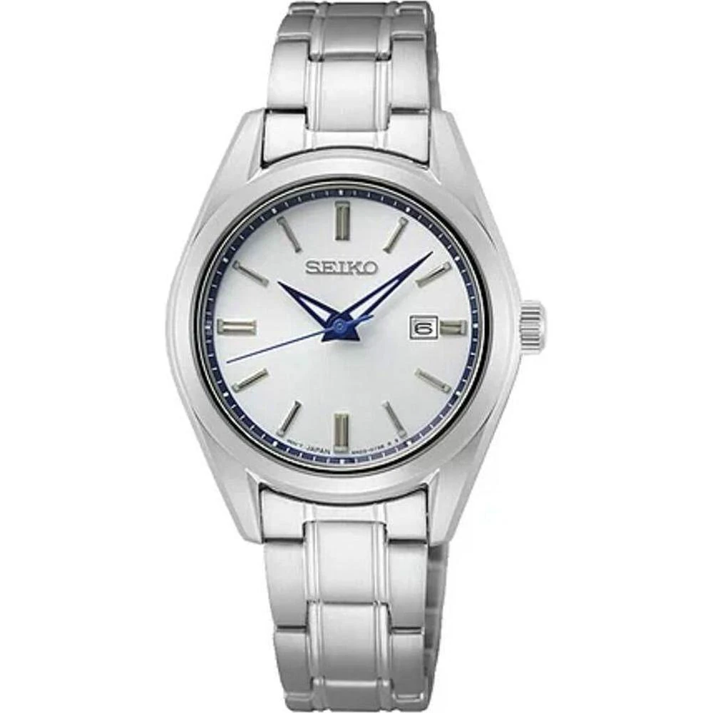 Seiko White Smartwatch Model Xyz123 Stainless Steel