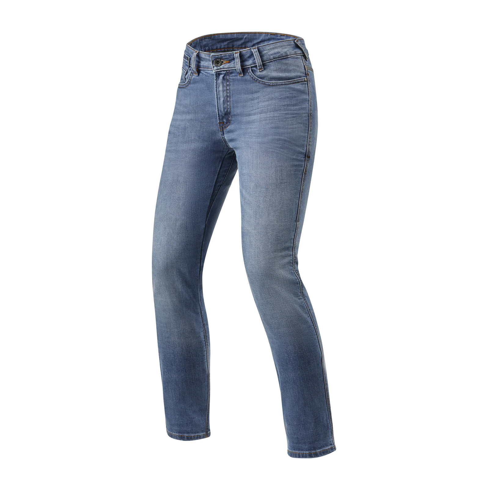 REV'IT! Victoria SF Ladies Jeans [Colour And Size: Classic Blue, Short Leg 30]