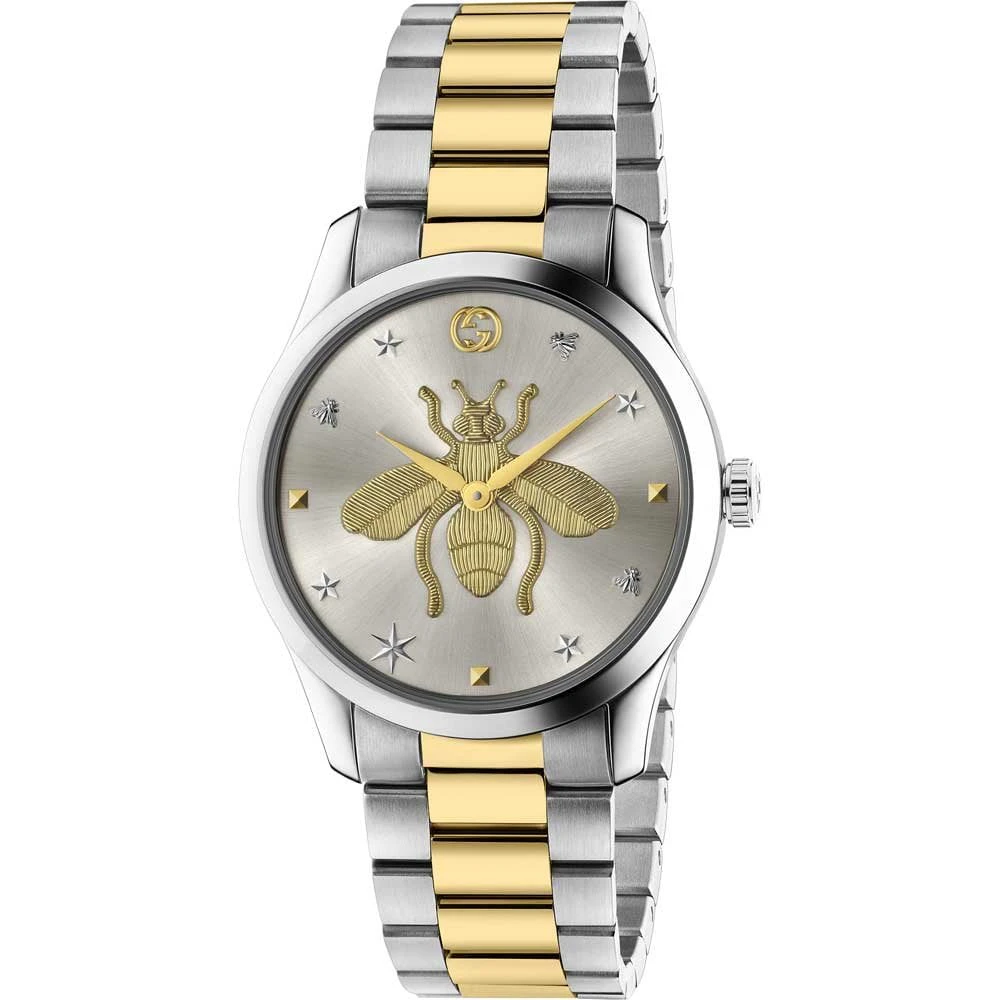 Unisex G-Timeless Two-Tone Stainless Steel Bracelet Watch 38mm