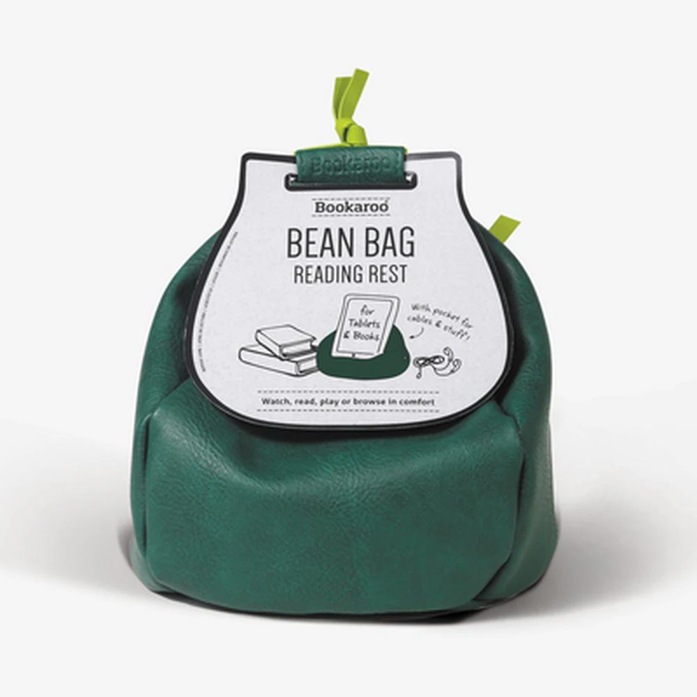 Bookaroo Bean Bag Reading Rest Forest Green