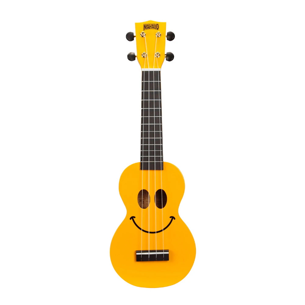 Mahalo U-Smile Series Soprano Ukulele (Yellow)