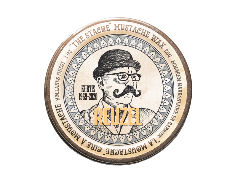 Reuzel "The Stache" Mustache Wax 28g - Strong Hold Low Shine