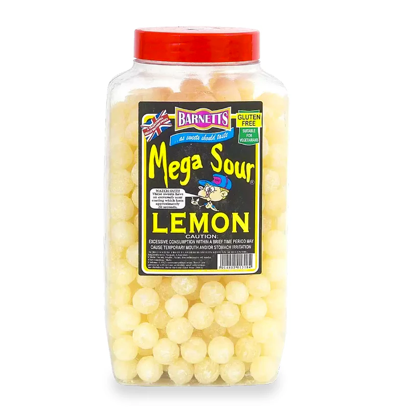 Barnetts Mega Sour Lemon 3kg