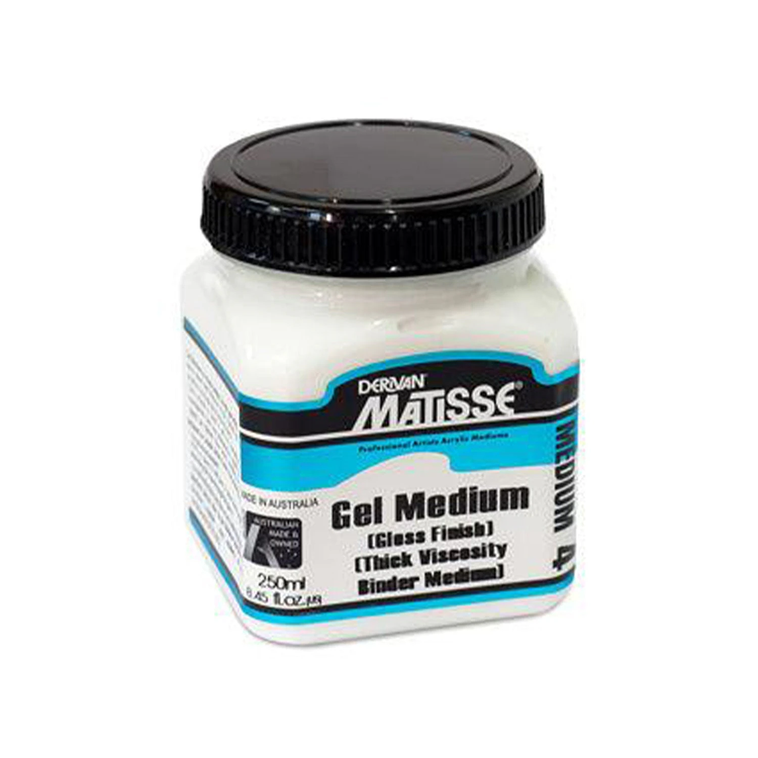 Matisse Acrylic Medium MM4 - Gel Medium 250ml (Gloss Finish)