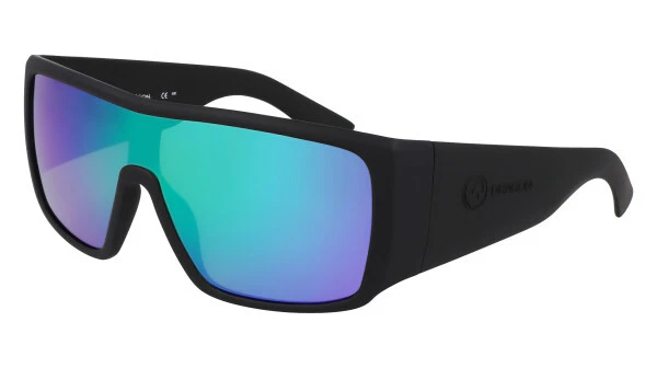 Dragon Rocker DR119S 007-57 Matte Black / Green Ion Polarised Luma Lenses