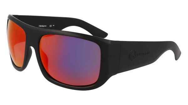 Dragon Calypso DR139S 005-60 Matte Black / Plasma Ion Polarised Luma Lenses