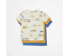 Target Boys Print T-shirts 3 Pack