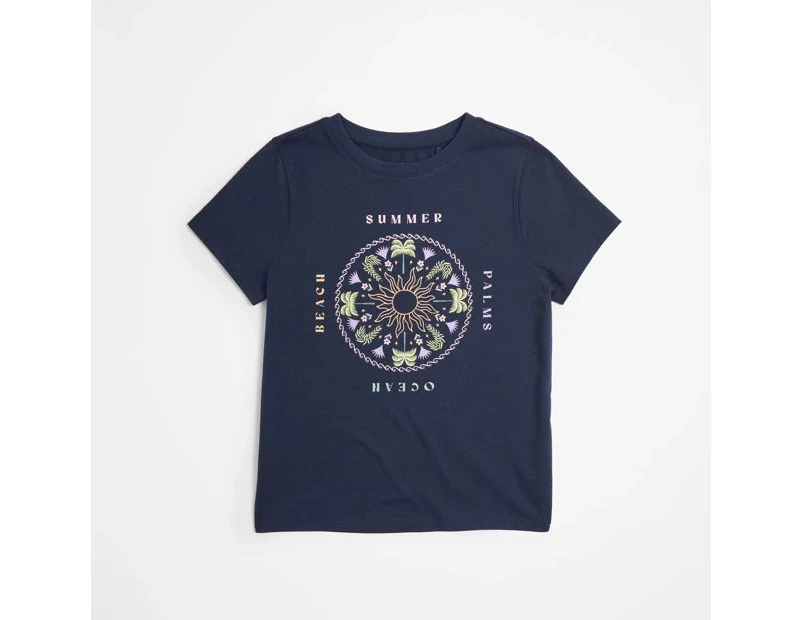 Target Organic Cotton Graphic Print T-shirt