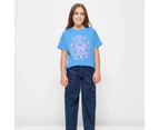 Target Organic Cotton Graphic Print Longline T-shirt