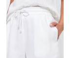 Target European Linen Shorts