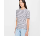 Target Australian Cotton Rib Layer T-Shirt