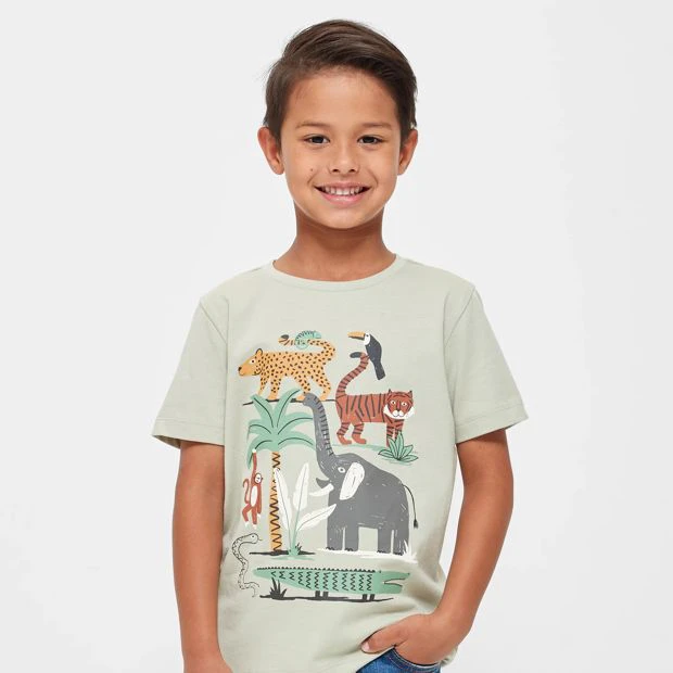 Target Organic Cotton Print T-shirt