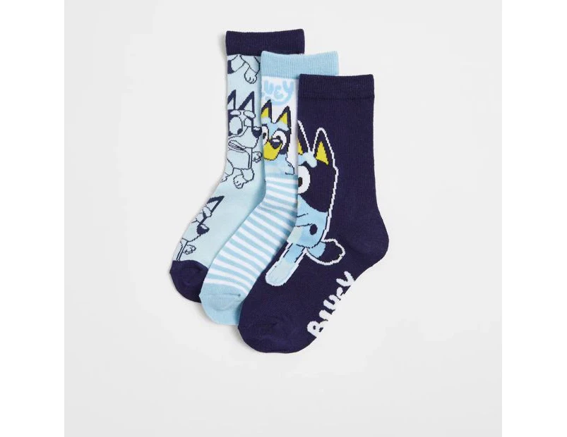 Bluey Crew Socks 3 Pack