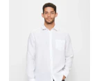 Target European Linen Long Sleeve Shirt