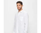 Target European Linen Long Sleeve Shirt