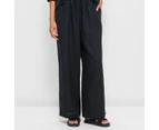 Target European Linen Wide Leg Pants