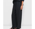 Target European Linen Wide Leg Pants