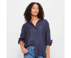 Target European Linen Long Sleeve Shirt