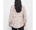 Target Plus Size Gathered Scoop Top