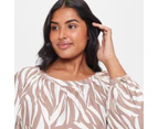 Target Plus Size Gathered Scoop Top