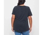 Target Plus Size Graphic T-Shirt - Black