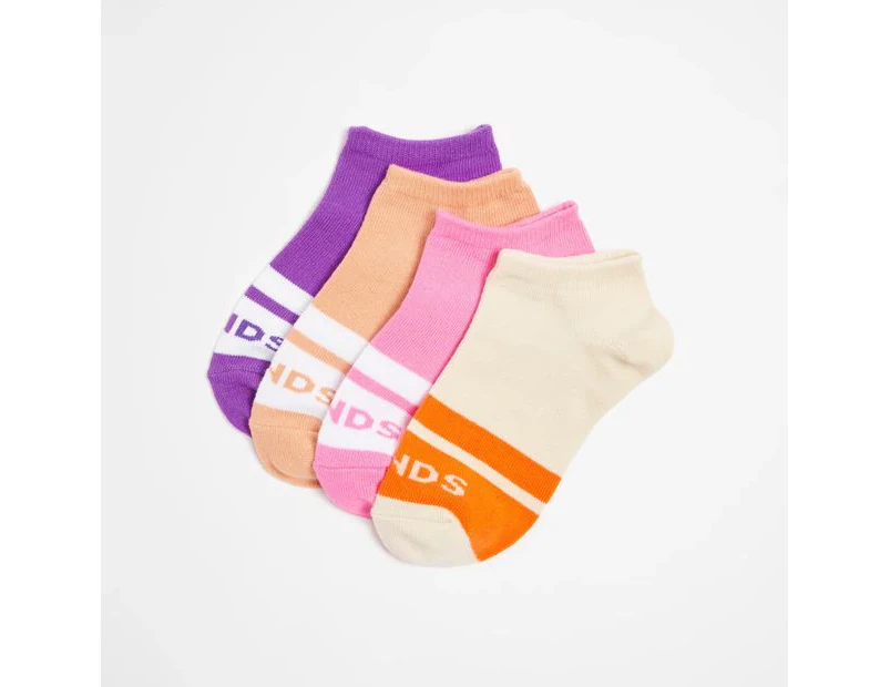 Bonds Very Comfy Low Cut Socks - 4 Pack