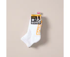 3 Pack Bonds Cushioned 1/4 Crew Socks