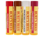 Burts Bees Lip Balm Festive Fix 4-Pack - 2022 by Burts Bees for Unisex - 1 Pack Lip Balm