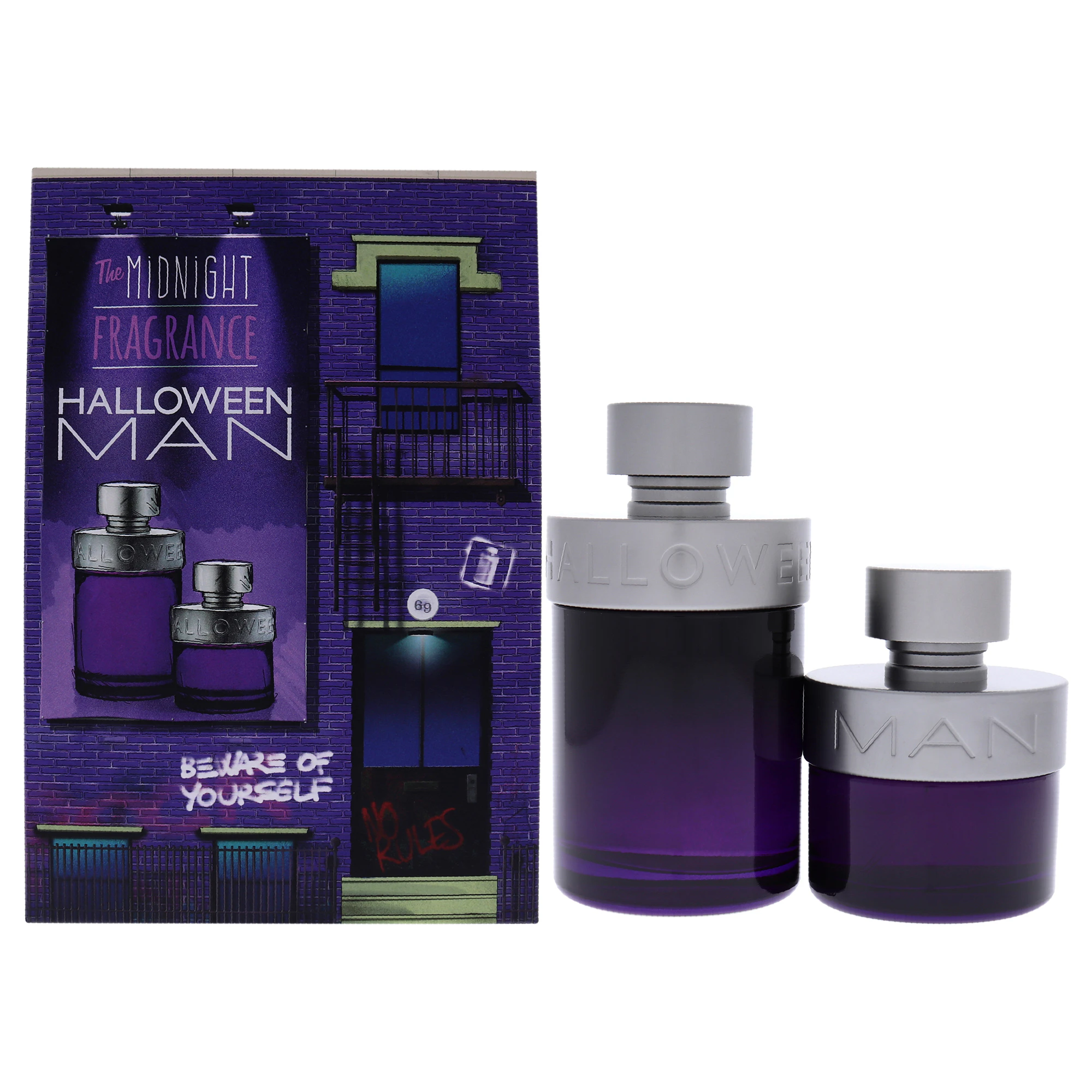 Halloween Man by J. Del Pozo for Men - 2 Pc Gift Set 4.2oz EDT Spray, 1.7oz EDT Spray