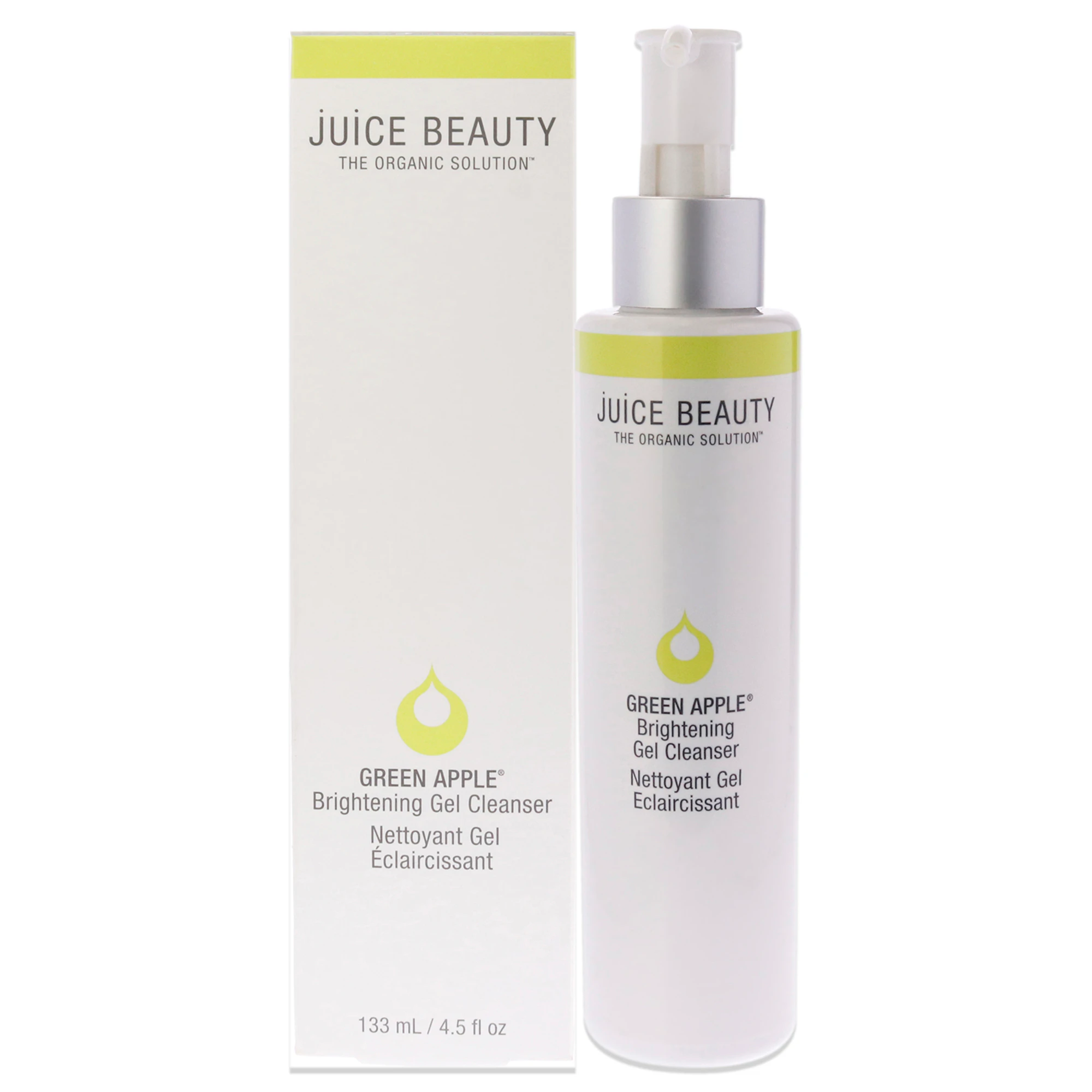 Green Apple Brightening Gel Cleanser by Juice Beauty for Women - 4.5 oz Cleanser