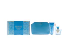 Guess Seductive Blue by Guess for Women - 4 Pc Gift Set 2.5oz EDT Spray, 3.4oz Body Lotion, 0.5oz EDT Spray, Pouch