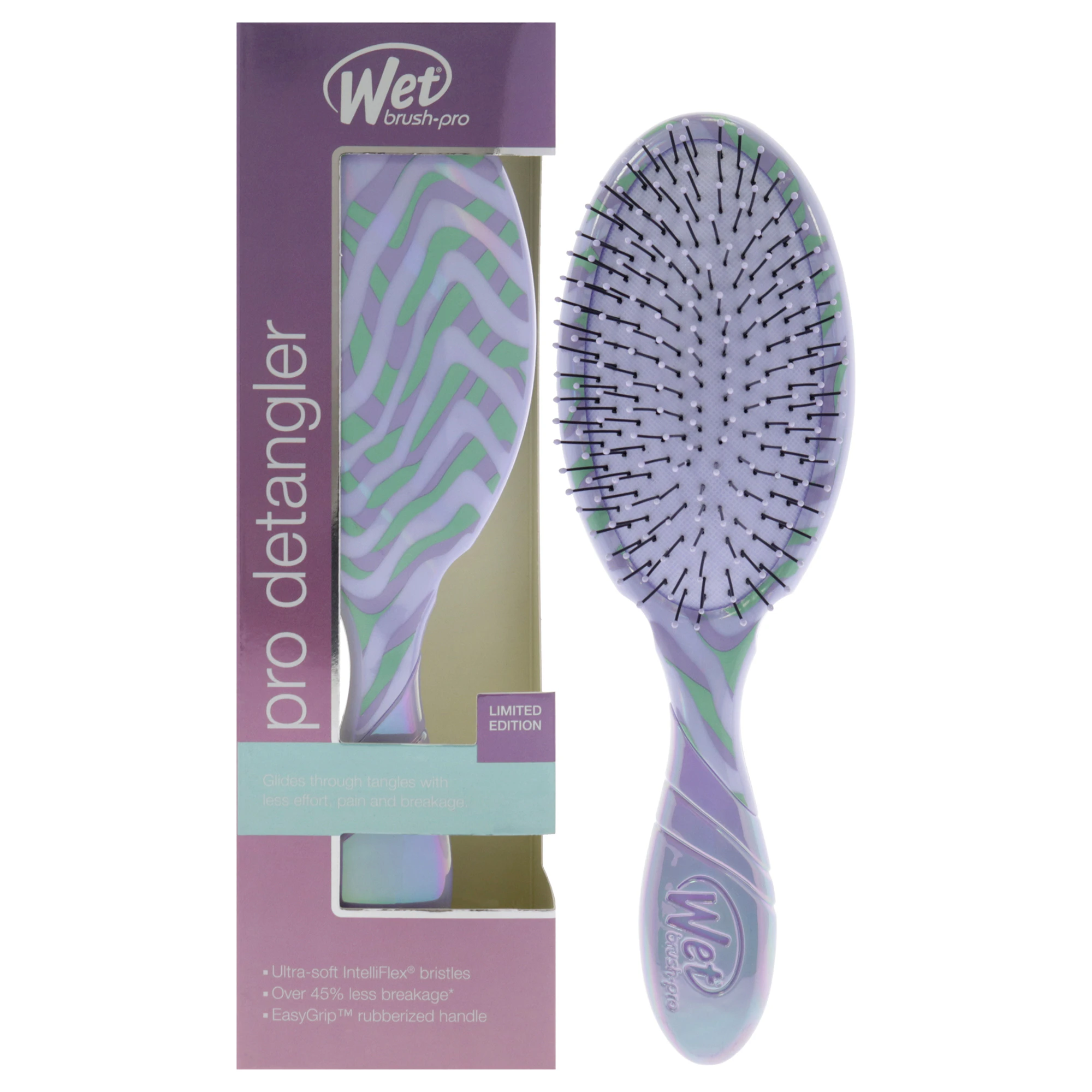 Pro Detangler Vintage Sweet Brush Limited Edition - Purple by Wet Brush for Unisex - 1 Pc Hair Brush