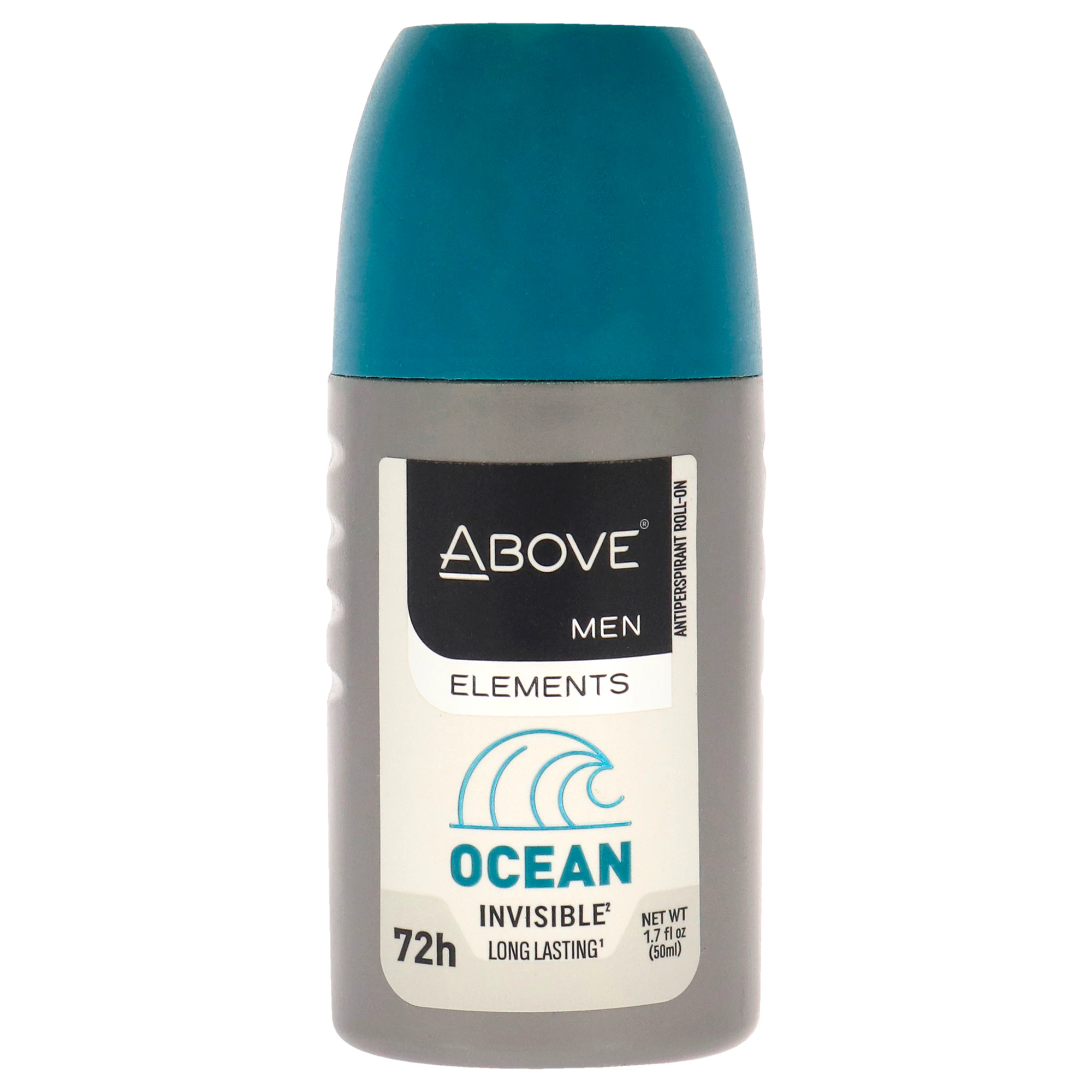 72 Hours Element Antiperspirant Deodorant - Ocean by Above for Men - 1.7 oz Deodorant Roll-On