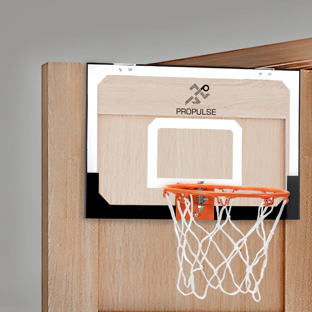 ProPulse Mini Basketball Hoop Door Wall Mounted Kids Sport Backboard Indoor