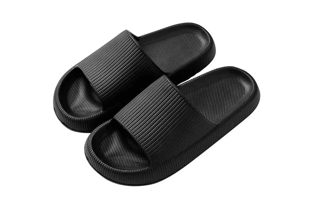 Pillow Slides Sandals Ultra-Soft Slippers Anti-Slip Extra Soft Cloud Shoes 38/39