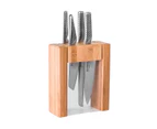 Global 79629 IKASU V Knife Block Set with Bonus Acuminate Adjustable Knife Sharp